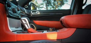 car interior detailing