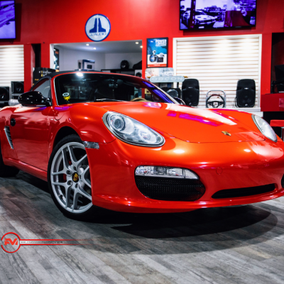 Red Porsche Boxter S